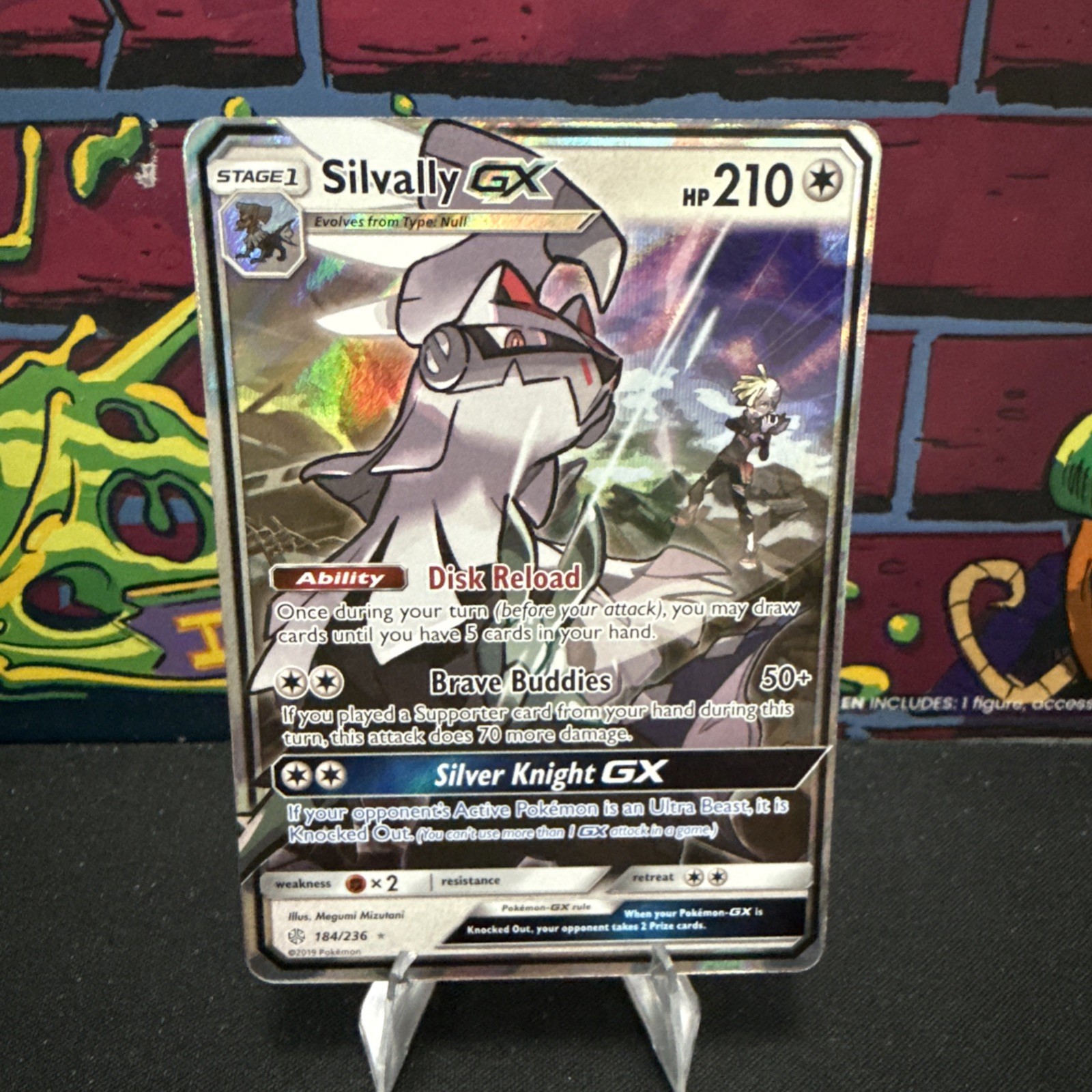 NM/M Silvally GX 184/236 Cosmic Eclipse Pokemon TCG