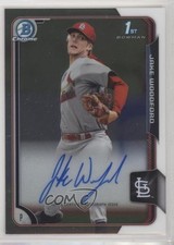 2015 Bowman Draft Chrome Draft Pick Auto Jake Woodford #BCA-JW Auto 4l3