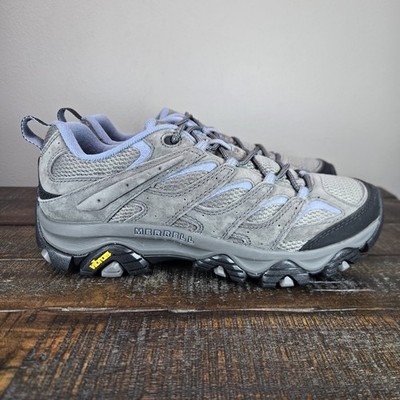 Merrell Moab 3 Womens Size 10 Lace Up Low Top Shoes Altitude Gray Blue