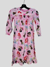 Disney Junior Princess Girls Nightie Size 6X Flame Resistant Sleepwear Pink