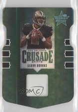 2005 Leaf Rookies & Stars Crusade Die-Cut Materials Prime 1/10 Aaron Brooks nd3