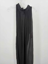 Pre-Owned Baci Black Size One Size Maxi Sleeveless Dress
