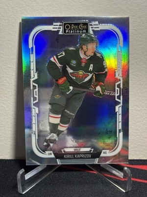 2025-26 O-Pee-Chee PLATINUM Hockey KIRILL KAPRIZOV #107 ARCTIC FREEZE SP 07/99