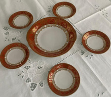 Vintage nach 1934 Winterling Bavaria Germany  Porzellan 6 Teller Pralinenteller(