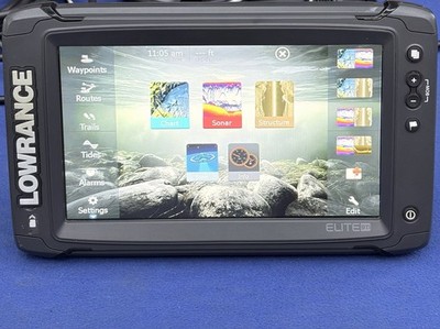 Lowrance Elite 9 Ti (Gen 1) GPS Chartplotter Fish Finder Display Unit Only
