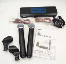 New BLX288/BETA58A Handheld Wireless Microphone System Come with 2 Microphone