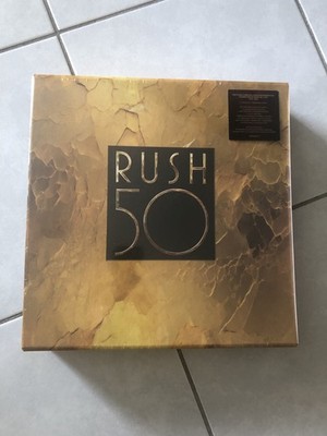 Rush - Rush 50 Limited Deluxe Carrier 7 Vinyl Box (2025 - Original) NEU/OVP