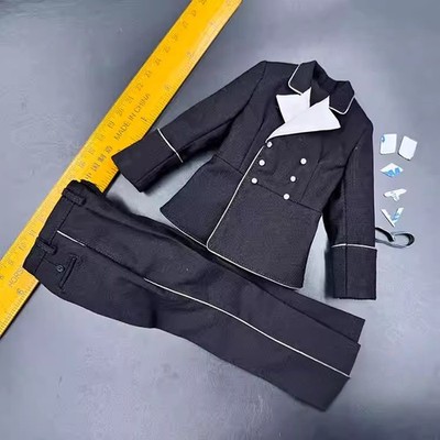 DID 3R GM657 1/6 Scale Solider Black Uniform Model for 12'' Figure Prop Scene