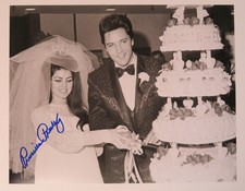 Priscilla Presley ELVIS PRESLEY Signed Autograph Auto 11x14 Photo JSA