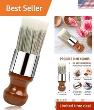 Versatile Leather Wood Brush - Horse Hair for Effective Maintenance
