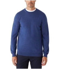 Frank & Oak Mens Merino Wool Crewneck Pullover Sweater