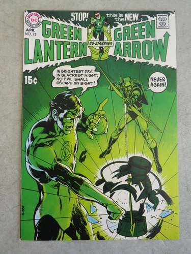 1970 Green Lantern #76 DC Neal Adams Cover Vintage Comic Book