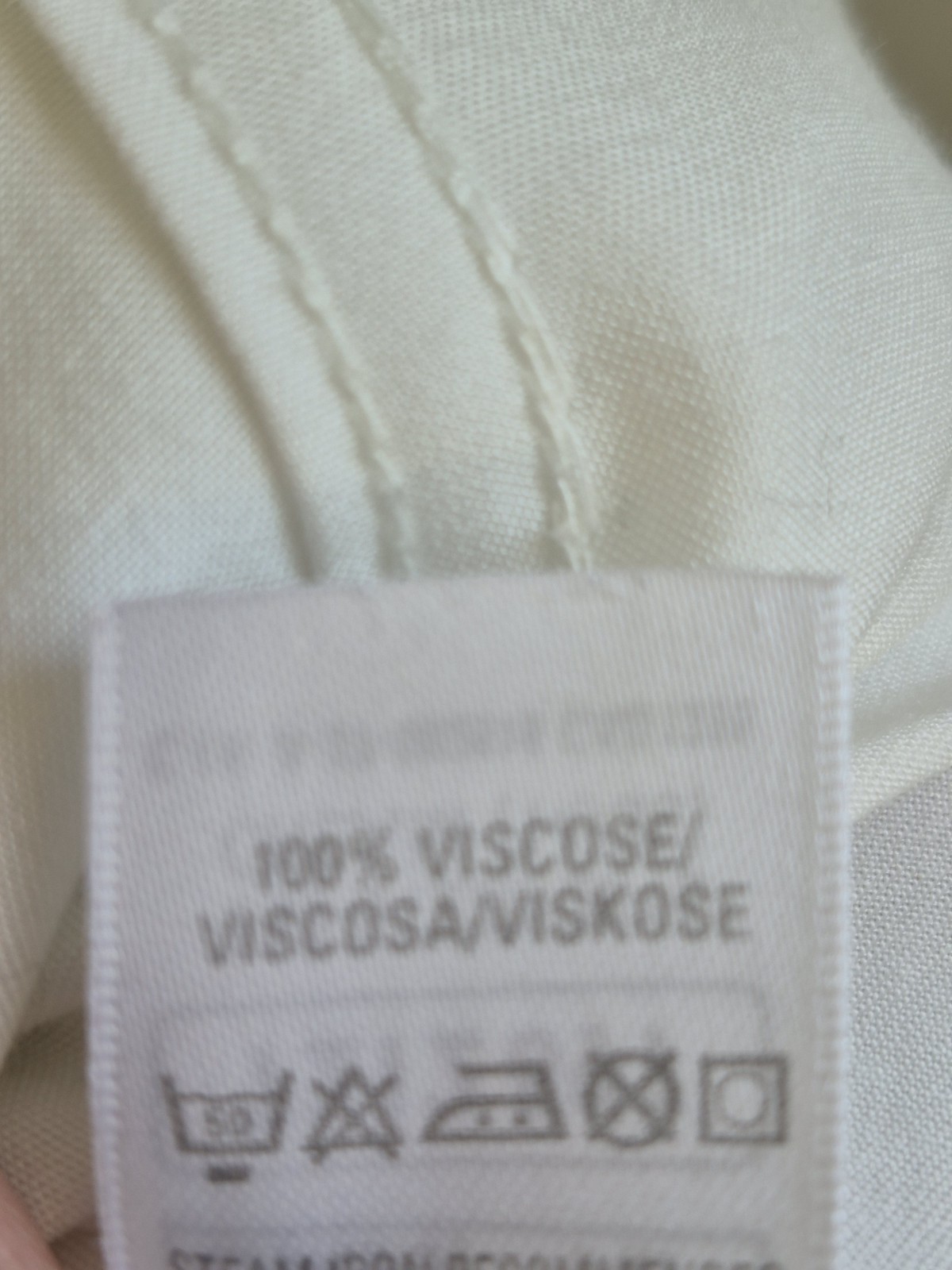Vintage St Michael Y2K Dress UK14 White Minimalist Button Summer Midi Elegant image 4