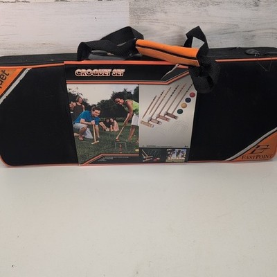 EastPoint Sports Croquet Set 2011 Sealed 4 Mallets Balls Wickets Stakes Kit