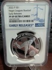 2022-P Negro Leagues Baseball Silver Dollar NGC PF 69 Ultra Cameo Early Releases — photo 1
