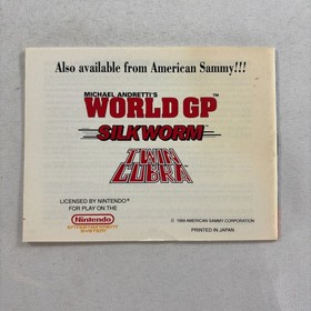 Arkista's Ring Nintendo NES Video Game Manual Only nmk american sammy