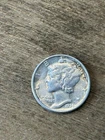1936 Mercury Dime AU+