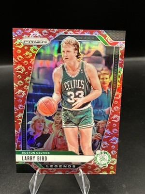 2024-25 Panini Prizm Choice Boston Celtics Larry Bird #299 Red Dragon  /88
