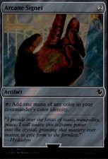 Arcane Signet () (Surge Foil) C Commander: FINAL FANTASY 335 NM