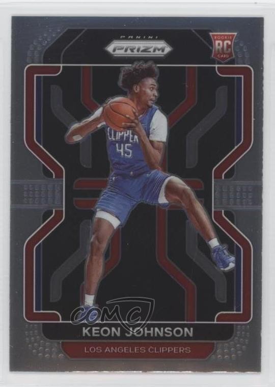 2021-22 Panini Prizm Keon Johnson #326 0q1p