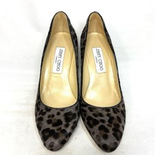 JIMMY CHOO Leopard Print Size Marked "35.5" Dressy women shoes from japan