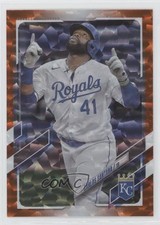 2021 Topps Orange 266/299 Carlos Santana #513 3q5