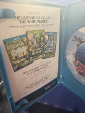 Legend of Zelda: The Wind Waker HD (Gold Cover) Nintendo Wii U 2013 Tested Works