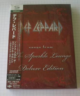 DEF LEPPARD - Songs From The Sparkle JAPAN SHM CD + DVD NEU! UICR-9025