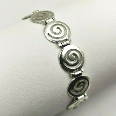 Spirale Sterling Silber 925 Armband