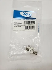  ICC IC107SACWH Audio Stereo Module Coupler 3.5mm  White