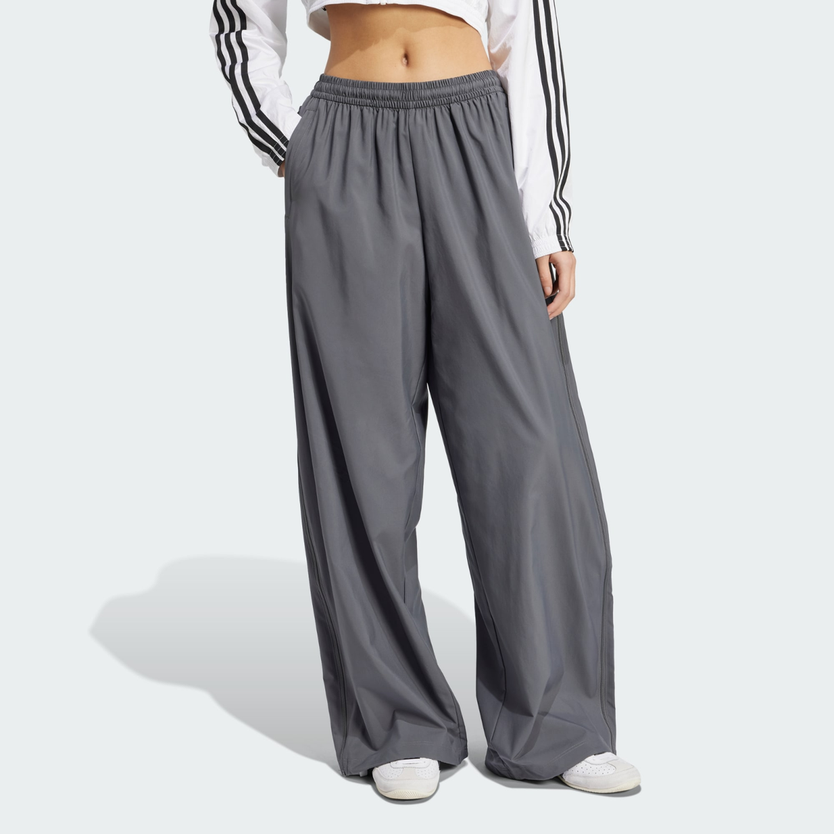 adidas WMNS Adilenium Season 3 Zip Track Pant Grey Five