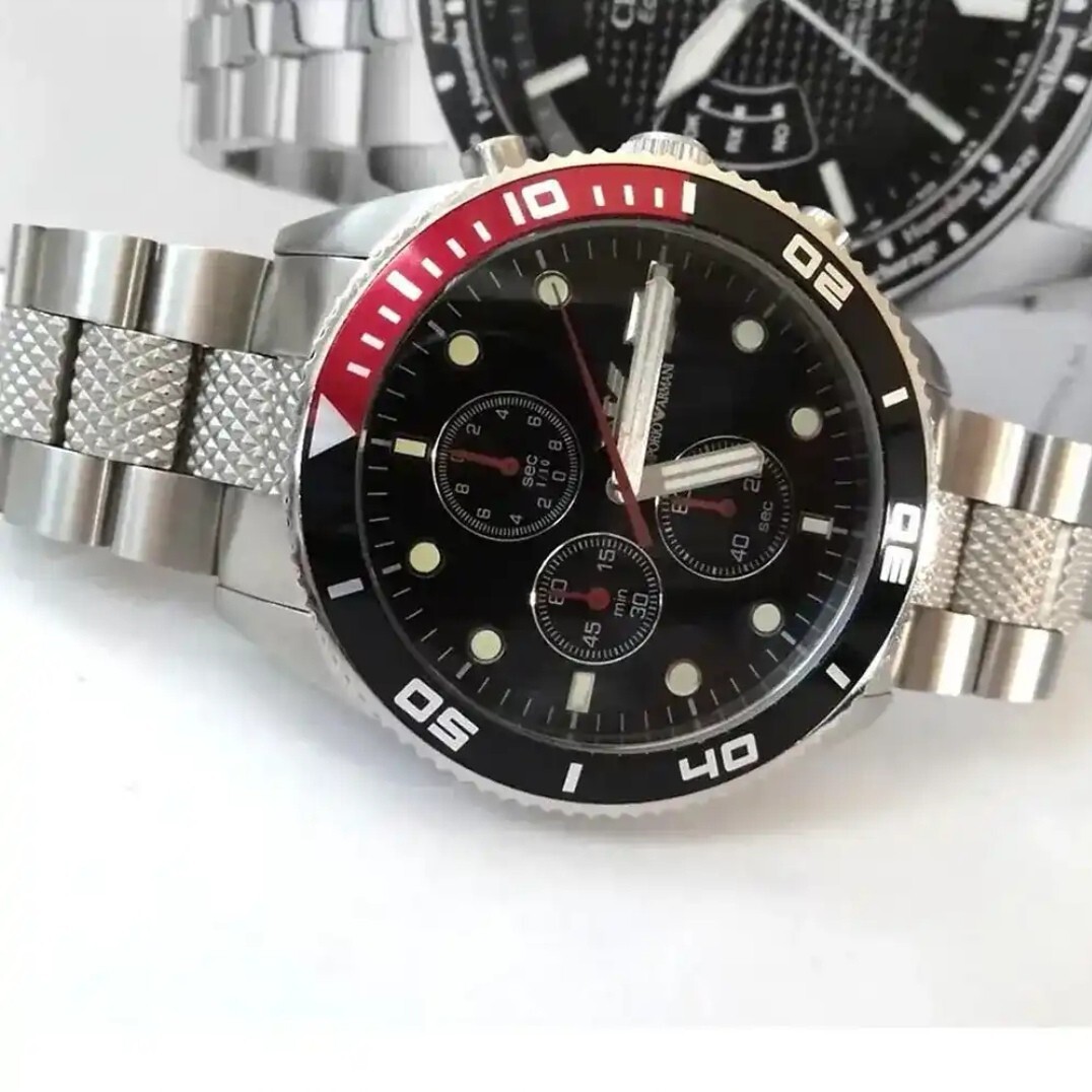 Emporio Armani AR5855 Men's Chronograph Dial Watch for sale online