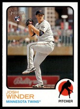 2022 Topps Heritage Josh Winder #621 Rookie RC Minnesota Twins