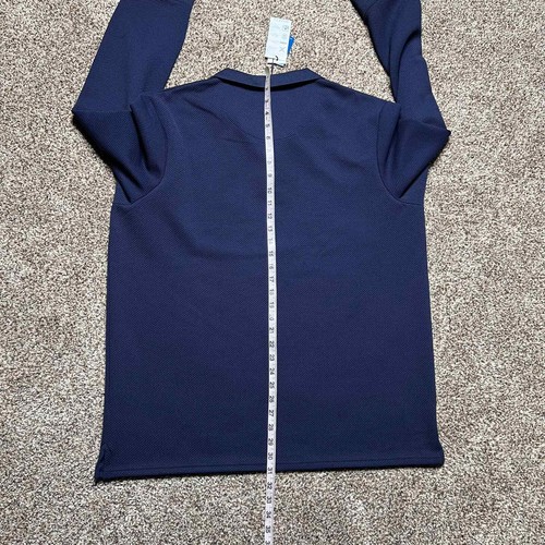 Maglione Vince Camuto da uomo blu manica lunga quarto cerniera taglia XXL nuovo con etichette - Foto 2 di 8