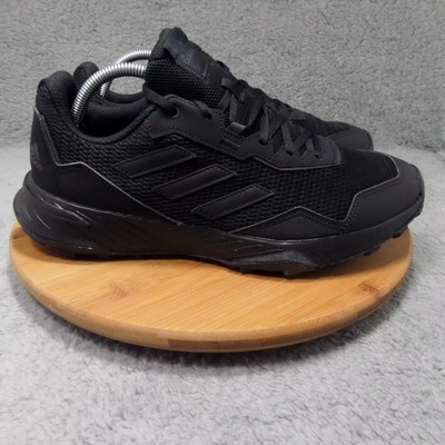 Adidas Tracefinder Triple Black Trail Running Shoes Men's Size 11 Q47235