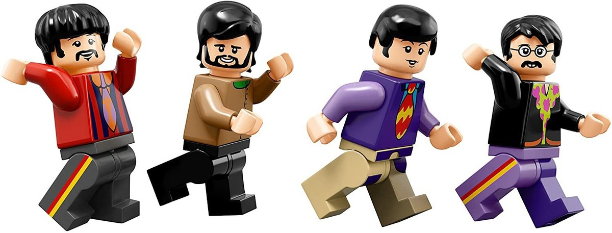 Lego Ideas 21306 THE BEATLES - YELLOW SUBMARINE Minifigures New 