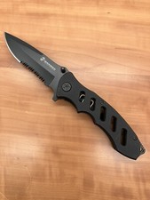 [0261] U.S.M.C. Taschenmesser M-1013 Marines Deep Carry Fast Open Black Schwarz
