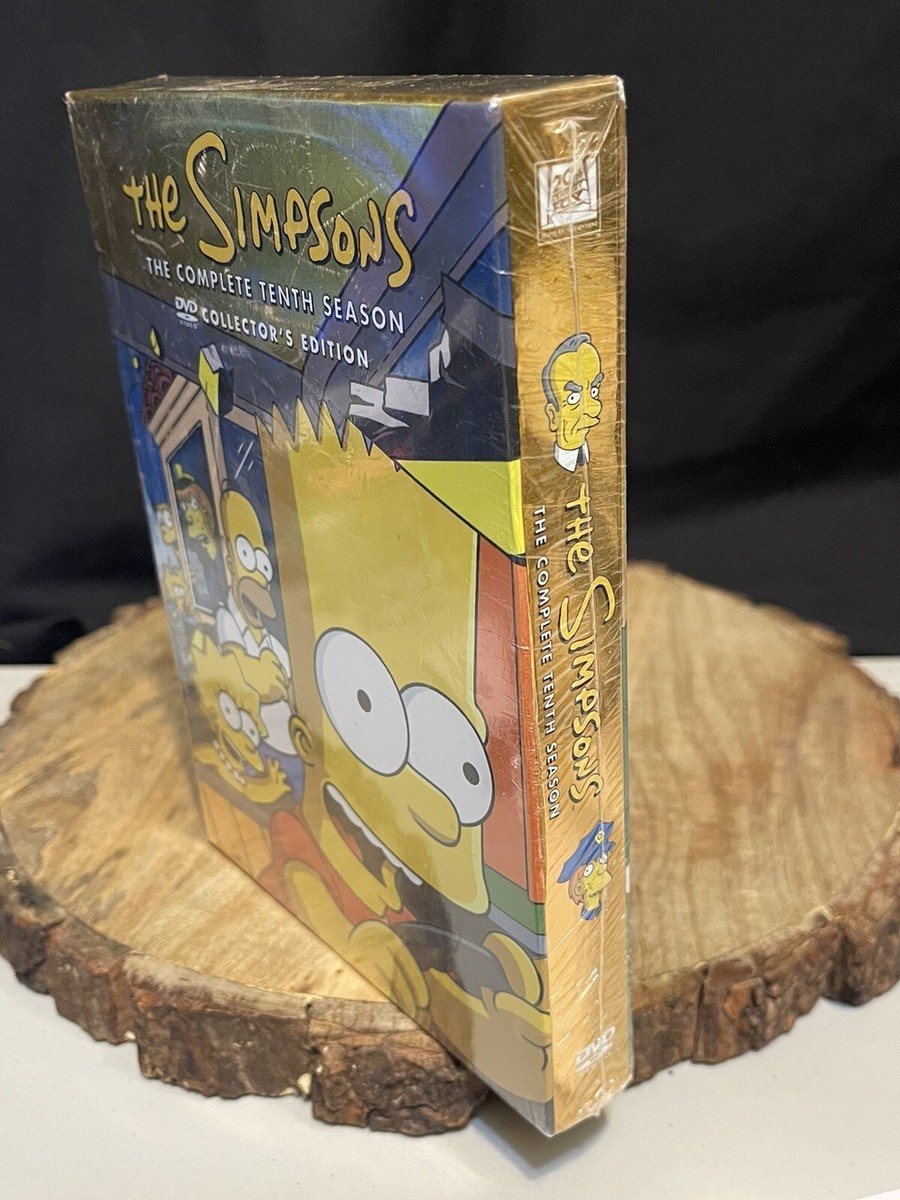 The Simpsons - The Complete Tenth Season - 4 DVD Box Set - New