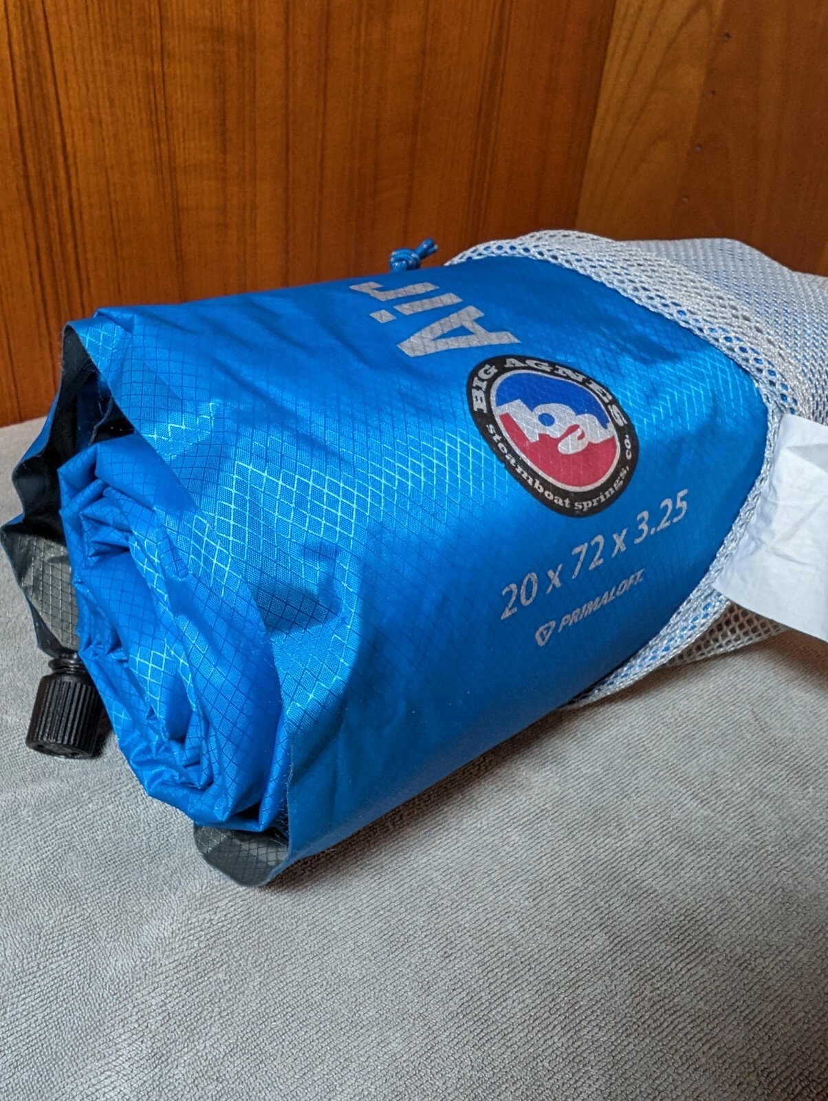 Big Agnes Insulated Air Core Sleeping Pad Primaloft 20x72x3.25 Blue eBay