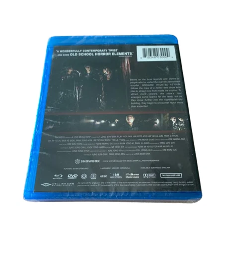 Gonjiam Haunted Asylum Blu ray DVD Horror Korean with English