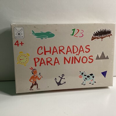S135 - KANGUR - Charadas Para Ninos - 123 - 4+ - Spiel - Game