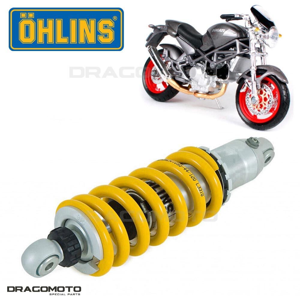 DUCATI Monster S4 2001-2005 ammortizzatore posteriore OHLINS DU