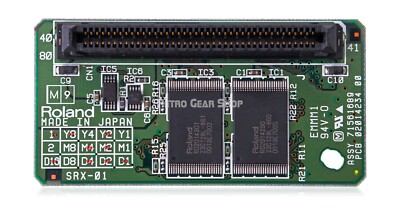 Roland Expansion Board SRX-01 Dynamic Drum Kits Card | eBay