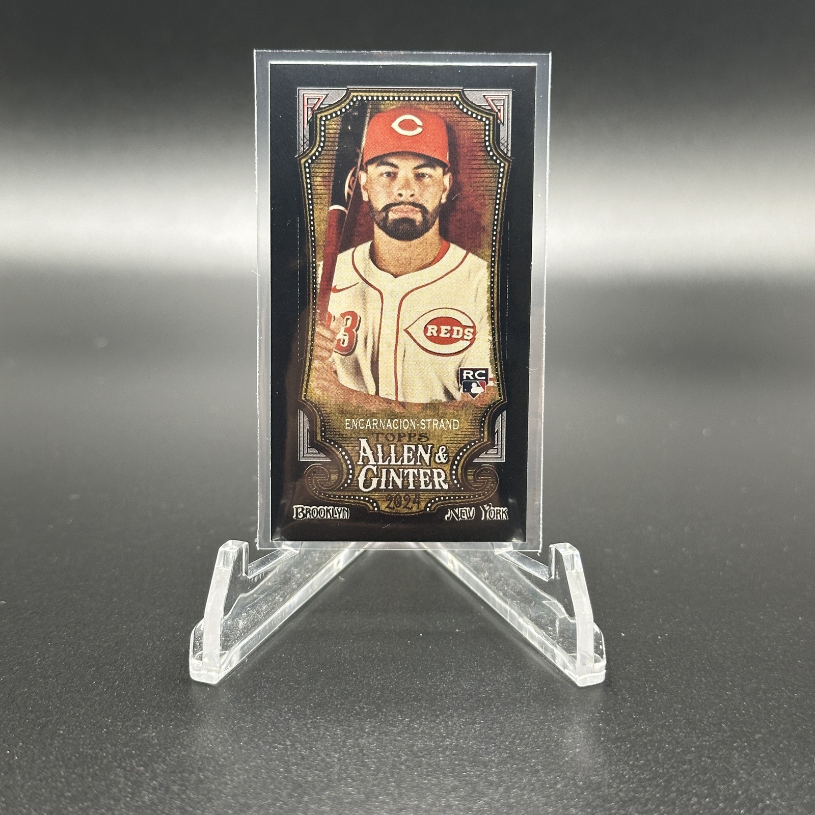 2024 Topps Allen & Ginter Christian Encarnacion-Strand #6 Mini Black Border RC