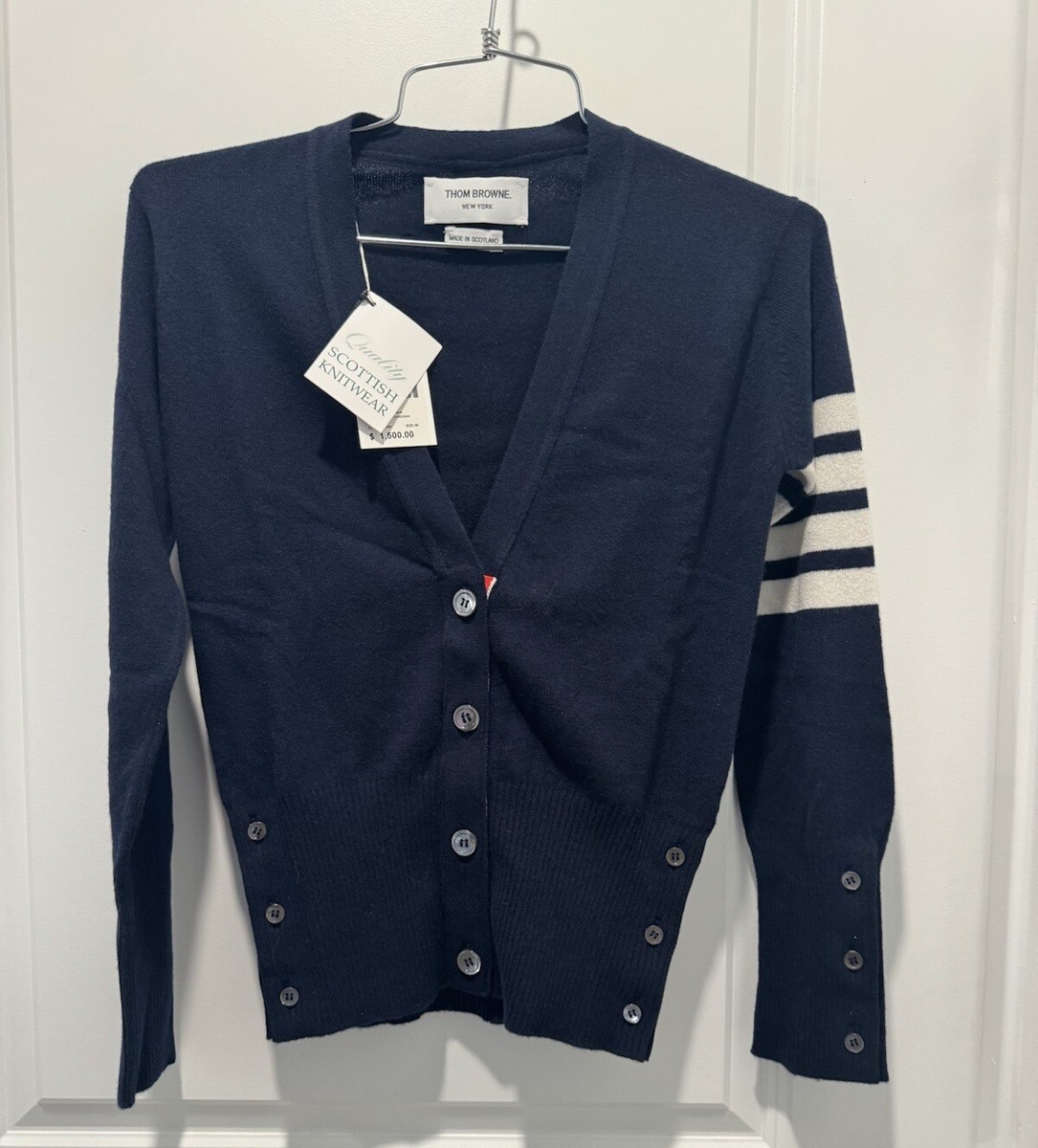 thom browne ネイビー トレーナー 38 thom browne ネイビー トレーナー 38