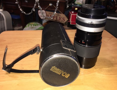 Tamron 200mm 1:4.5 Prime Telephoto Lens for Konica Japan 692596 Original Cover