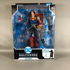 McFarlane Toys DC Multiverse Death Metal Superman Dark Father Build A Figure NEW