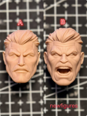 1:3 1:4 1:6 1:12 1:18 1:24 Invincible Head Sculpt Fit 12'' 6'' Male Figure Body