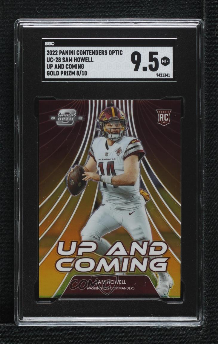 Sam Howell Panini Contenders Optic Up and Coming #UC28 Gold