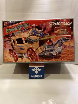 Sealed New 1986 BRAVESTARR STRATOCOACH MATTEL Beautiful Stage Coach ￼brave Star